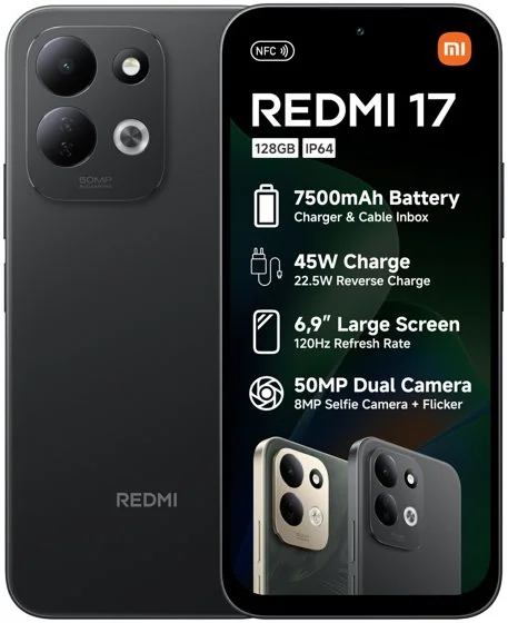 Representative catalogue image: Xiaomi Redmi 17 128GB