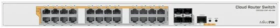 Representative catalogue image: MikroTik CRS328 24-port PoE