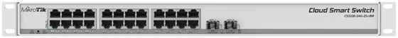 Representative catalogue image: MikroTik CSS326 Smart Switch
