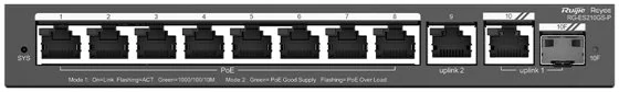 Representative catalogue image: Reyee 10-port Smart PoE Switch