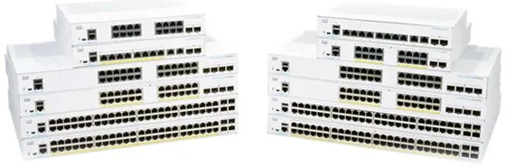 Representative catalogue image: Cisco Business 350 8-port PoE+