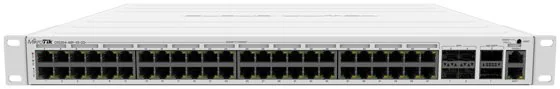 Representative catalogue image: MikroTik CRS354 48-port PoE Switch