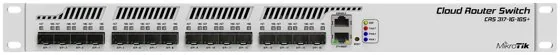 Representative catalogue image: MikroTik CRS317 SFP+ Switch