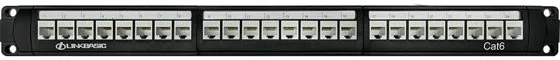Representative catalogue image: Linkbasic 24-Port Cat6 Patch Panel