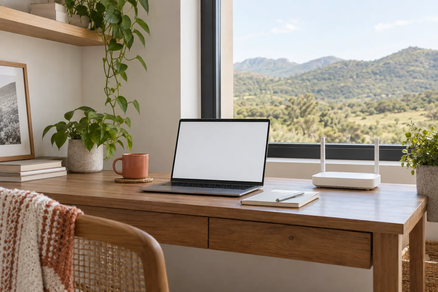 Illustrative home connectivity workspace